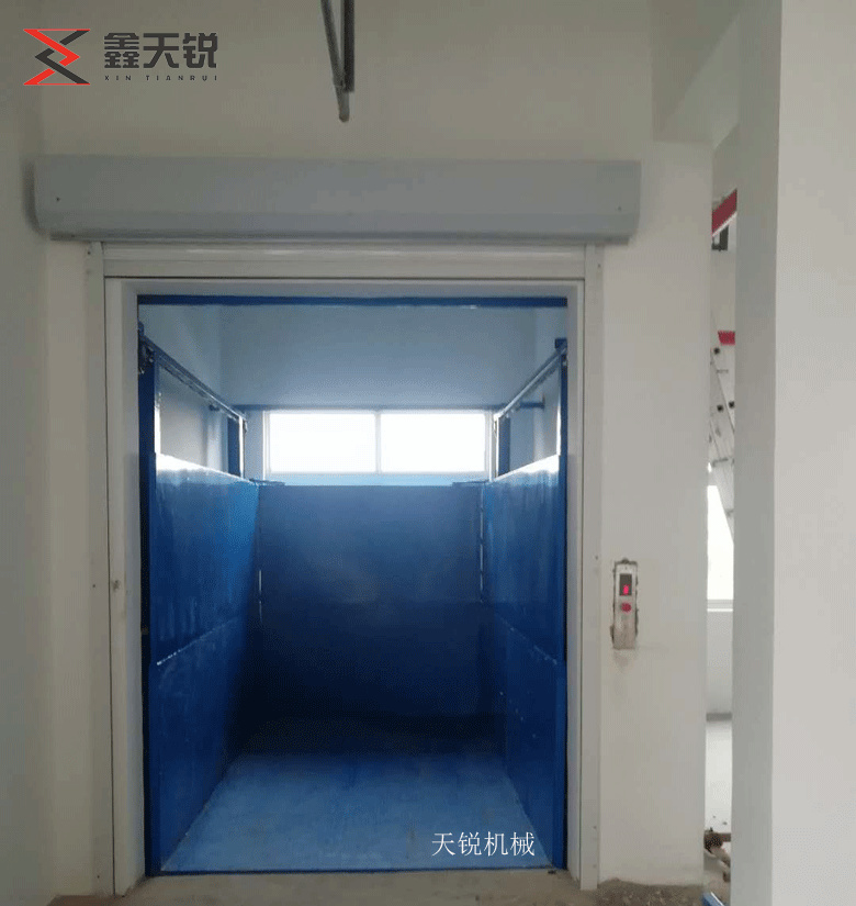 江西上货专用导轨式升降货梯